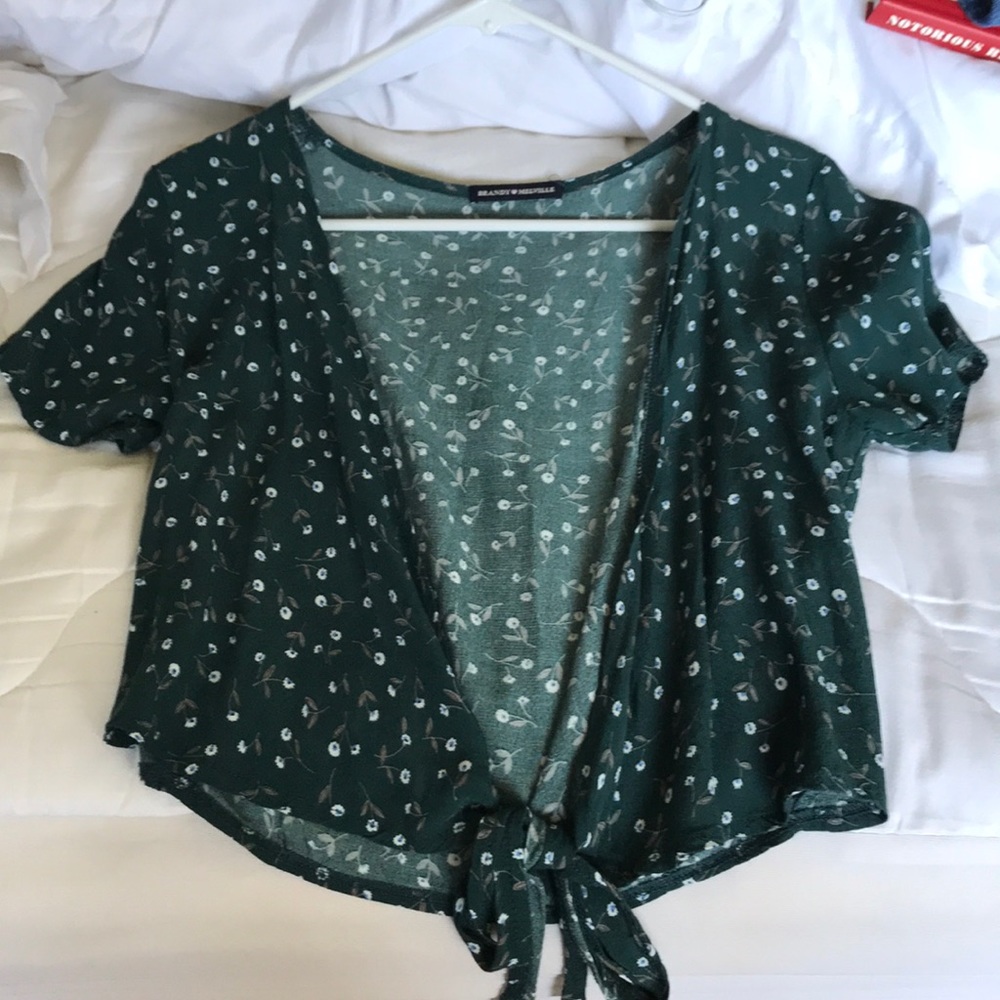 Brandy Melville Wrap Shirt